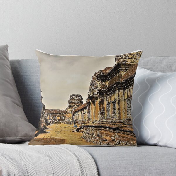 Item preview, Angkor Wat (Cambodia) Inner Temple Inside Courtyard  designed and sold by BeatPoet.