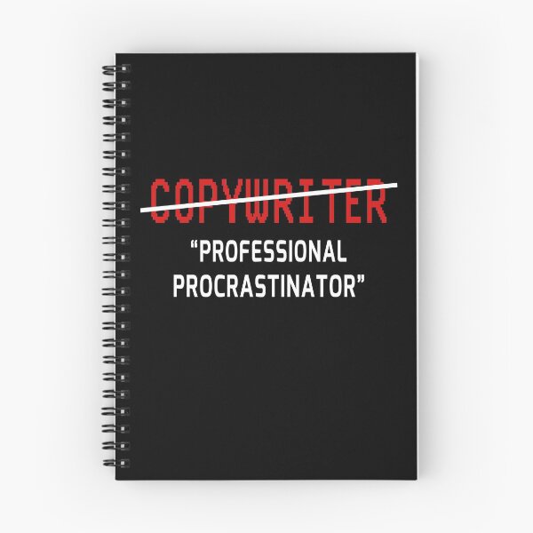 Item preview, Copywriting Professional Procrastinator Joke Copywriter Gift designed and sold by trendo.