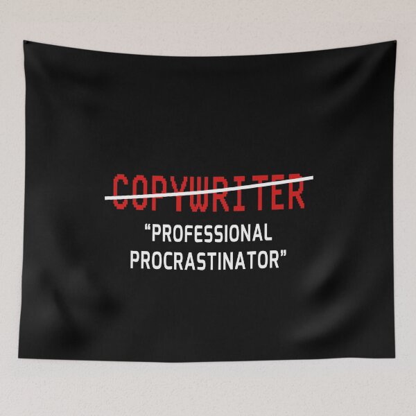 Item preview, Copywriting Professional Procrastinator Joke Copywriter Gift designed and sold by trendo.