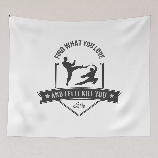 Item preview, Find What You Love And Let It Kill You - Karate T-Shirt designed and sold by Stressabite.