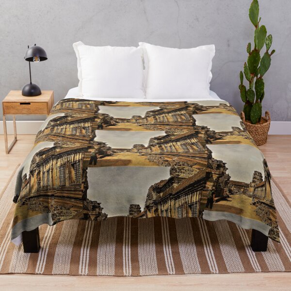 Item preview, Angkor Wat (Cambodia) Inner Temple Inside Courtyard  designed and sold by BeatPoet.