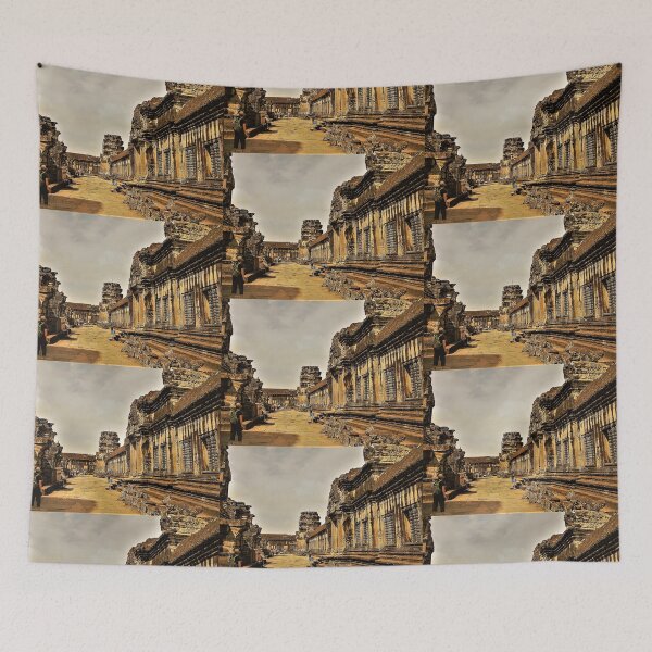 Item preview, Angkor Wat (Cambodia) Inner Temple Inside Courtyard  designed and sold by BeatPoet.