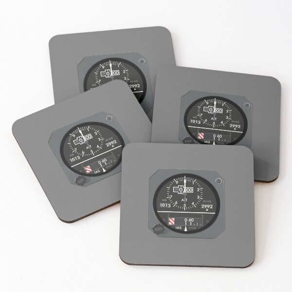 Item preview, Vintage Boeing 737 Standby Altitude Indicator designed and sold by Jetlag71.