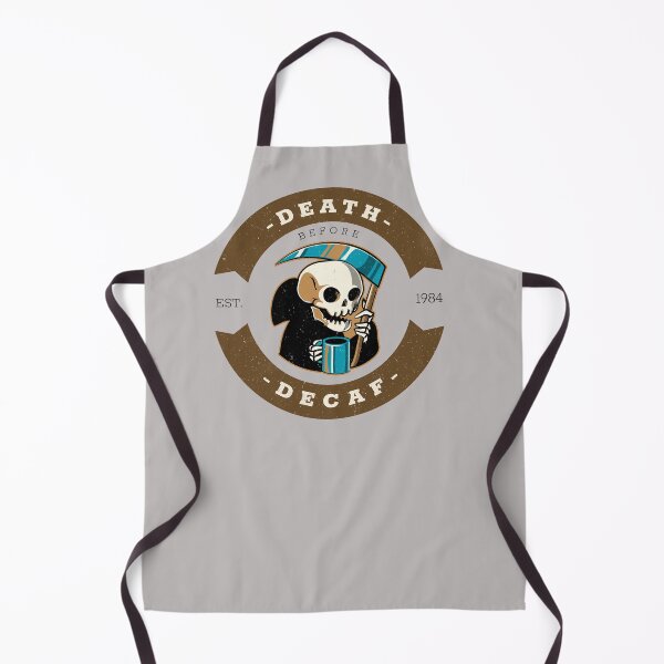 Item preview, Death before Decaf 1984 designed and sold by ForStrong.