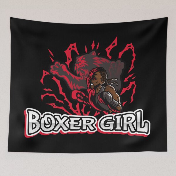 Item preview, Women Boxing - Women in Sports designed and sold by ManiaTeec.