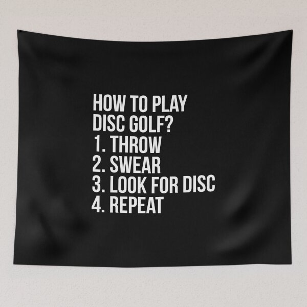 Item preview, How To Play Disc Golf?  designed and sold by evokearo.
