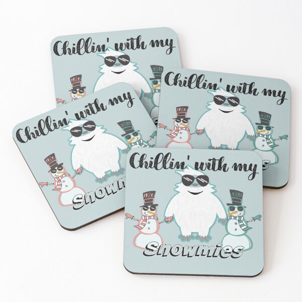 Item preview, Chillin with my Snowmies designed and sold by teresabphotos.
