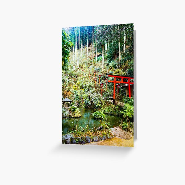 Nanzoin Temple, Fukuoka Greeting Card