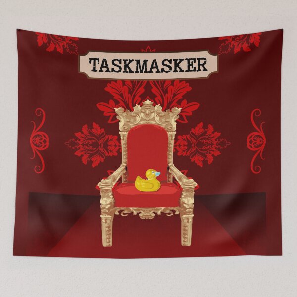 Item preview, Taskmasker - Masked Duck Taskmaster Parody designed and sold by sbdigital.