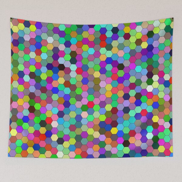 Item preview, Colorful pentagon world designed and sold by Fit & Fun  Gallery.