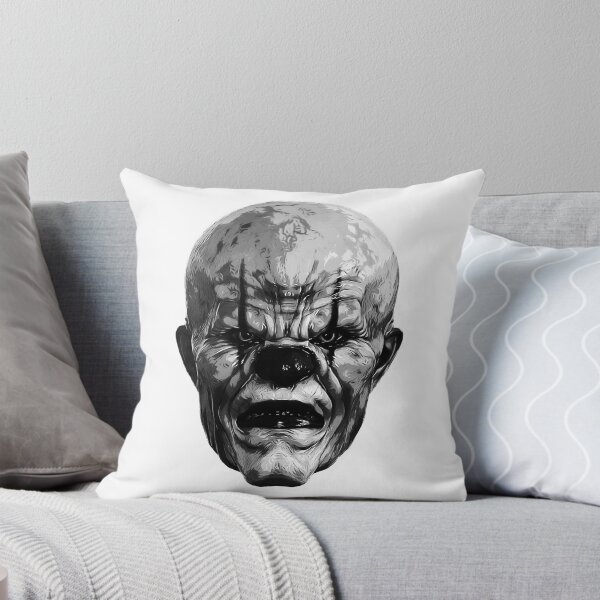 Item preview, Evil Clown Face black and white designed and sold by PeterADesign.