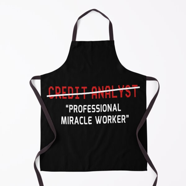 Item preview, Credit Analyst Gift Funny Joke Professional Miracle Worker designed and sold by trendo.