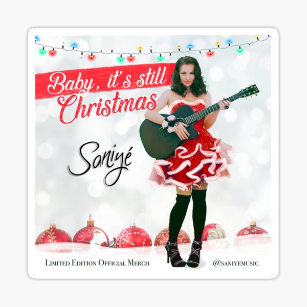 Item preview, Limited Edition Saniyé Merch - Holiday Edition designed and sold by 68records.