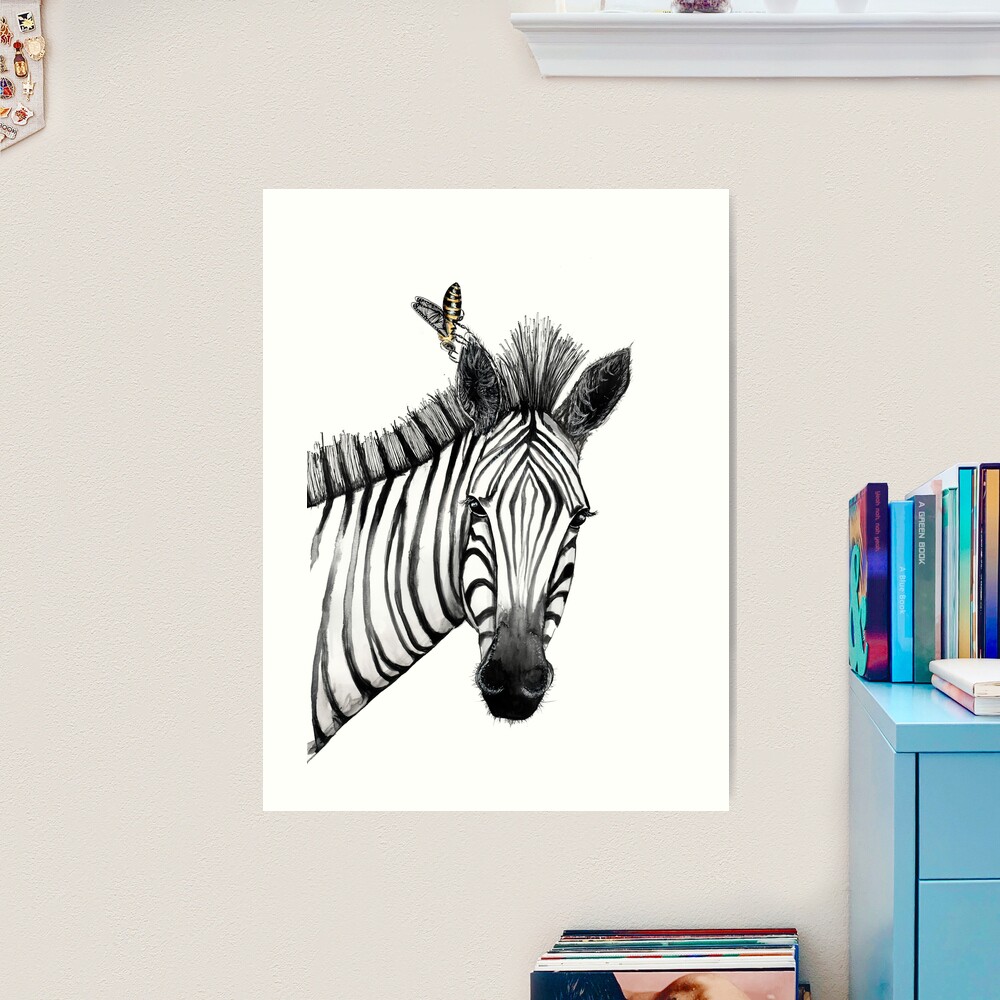 絵画 Zebrappy Andy Warhol Grevy's Zebra (F. & S. II.300) (Signed Print