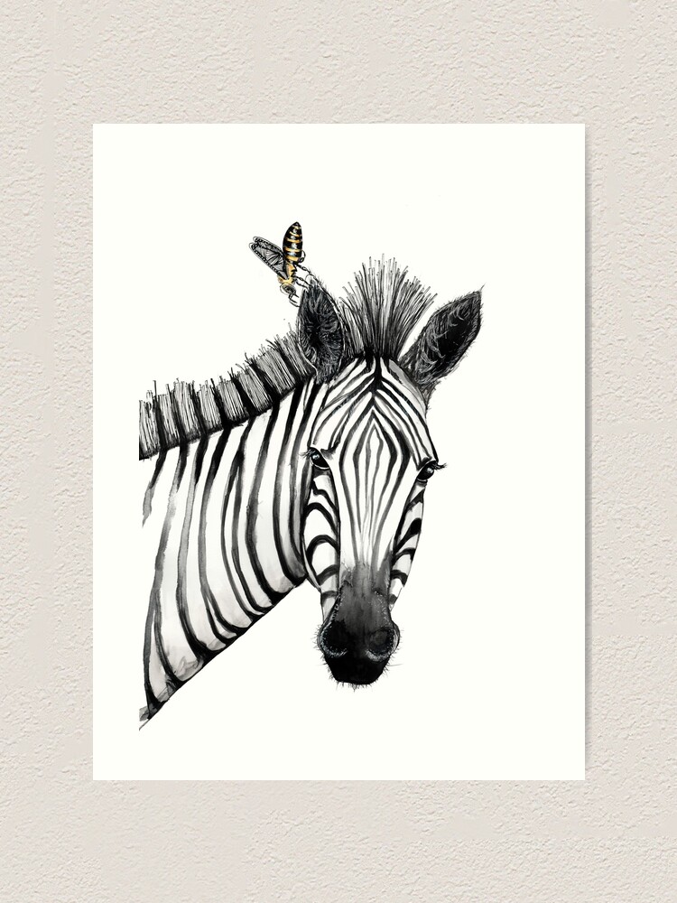 絵画 Zebrappy Andy Warhol Grevy's Zebra (F. & S. II.300) (Signed Print