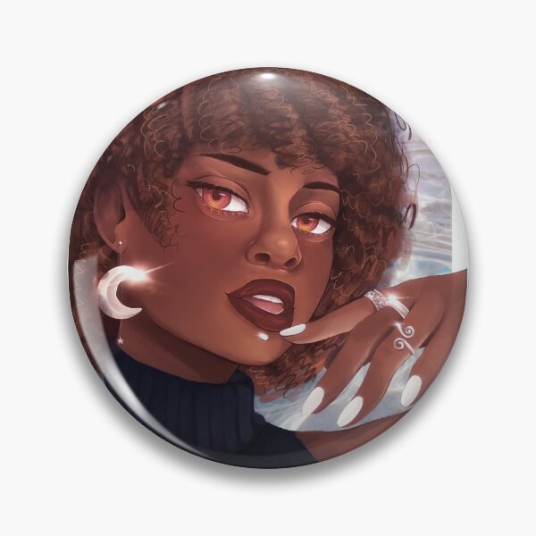 Item preview, Black girl with afro designed and sold by konajo.