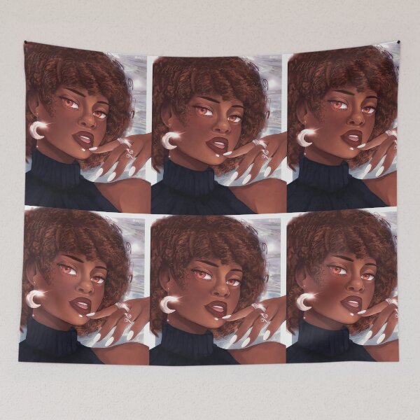 Item preview, Black girl with afro designed and sold by konajo.