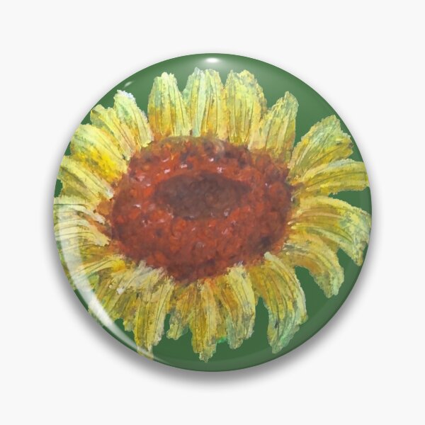 Item preview, Oil Pastel Sunflower designed and sold by sarahg-thatsme.