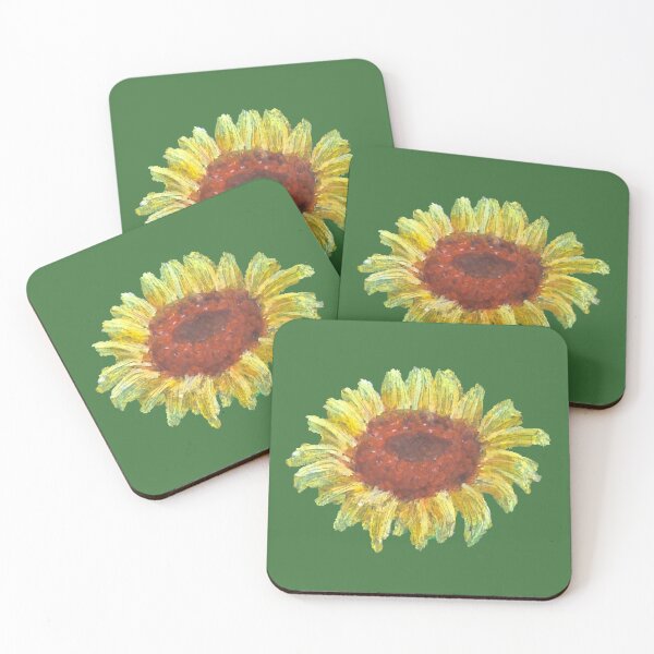 Item preview, Oil Pastel Sunflower designed and sold by sarahg-thatsme.