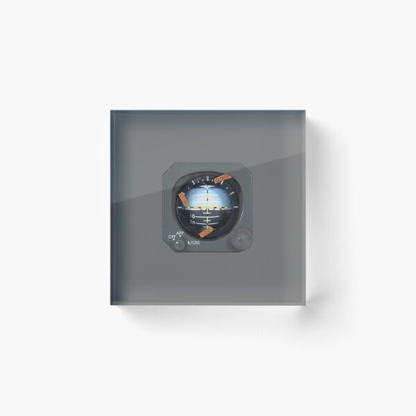 Item preview, Vintage Boeing 737 Standby Attitude Indicator designed and sold by Jetlag71.