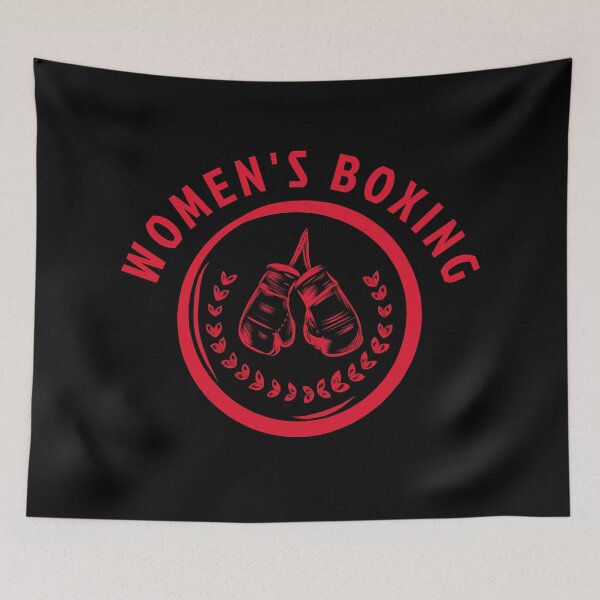Item preview, Women Boxing - Women in Sports designed and sold by ManiaTeec.