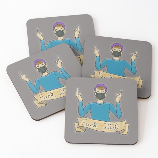 Item preview, A la mierda 2020 designed and sold by TesiaMarieArt.