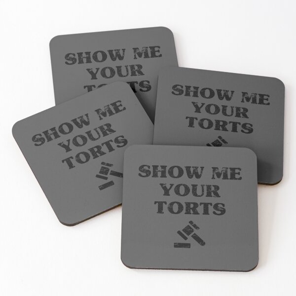 Item preview, Funny Lawyer Gift Show Me Your Torts Attorney Gift designed and sold by AutonomousN.
