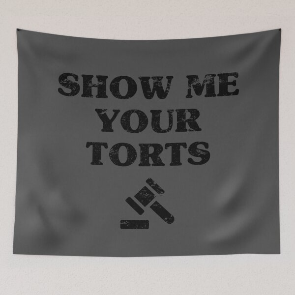 Item preview, Funny Lawyer Gift Show Me Your Torts Attorney Gift designed and sold by AutonomousN.