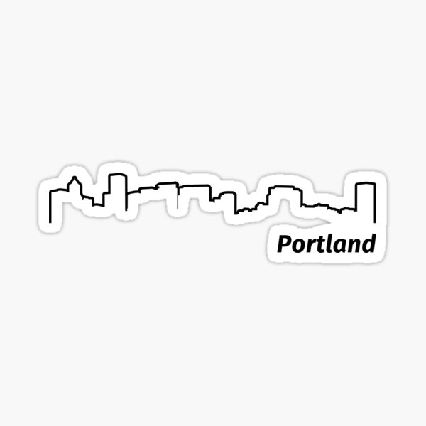Portland Stickers Redbubble