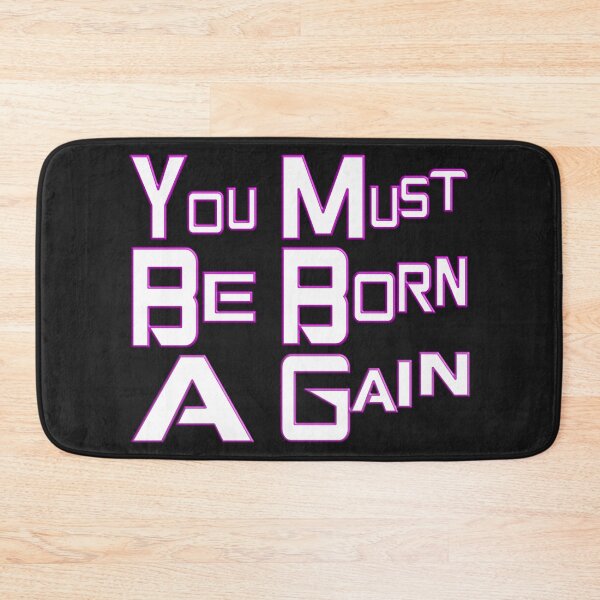 Item preview, YOU MUST BE BORN AGAIN - BIBLE VERSE designed and sold by Ralek.