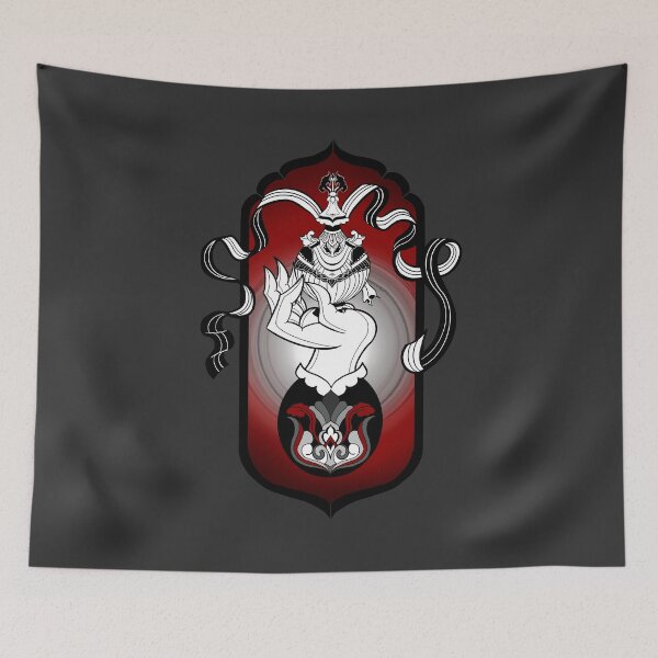 Item preview, Eight Auspicious Symbols - The Vase of Treasure designed and sold by Anicatattoos.