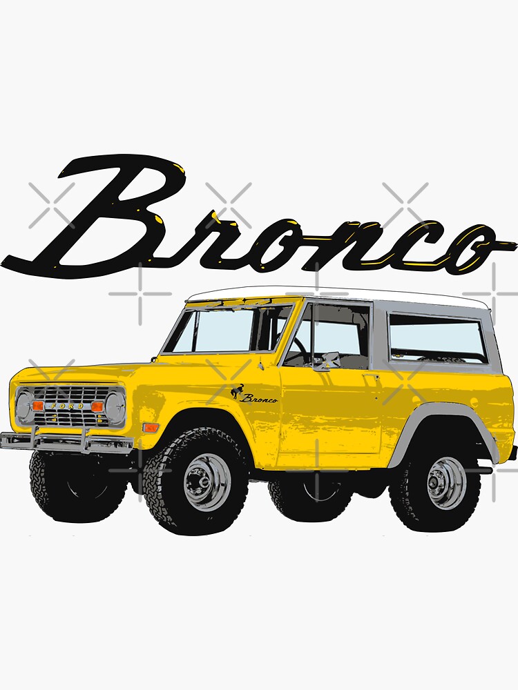 Ford Bronco Baby Tee - Natural - X-Small