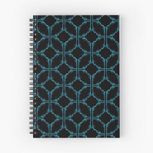 Item preview, Repeating Revolver Pattern Blue designed and sold by kimopix.