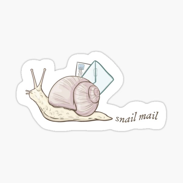 You've got mail: teal Sticker for Sale by jaylinnn