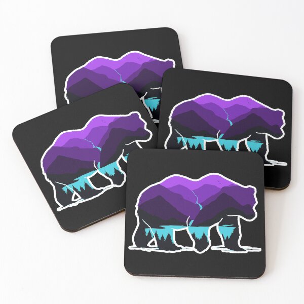 Item preview, Purple Mountain Bear designed and sold by SparkyDesign.