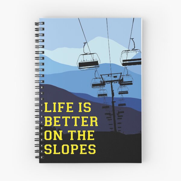 Item preview, Life is better on the slopes designed and sold by Vientesiete27.