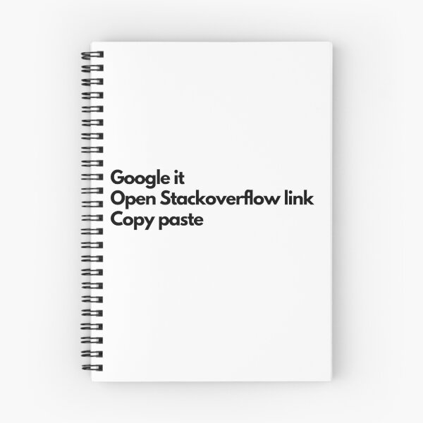 Item preview, Google / Stackoverflow / Copy & Paste - black designed and sold by janvdenden.