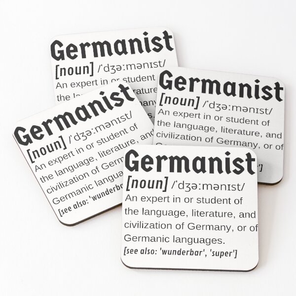 Item preview, Germanist Dictionary Definition Experts or Students of German and Germany designed and sold by Time4German.