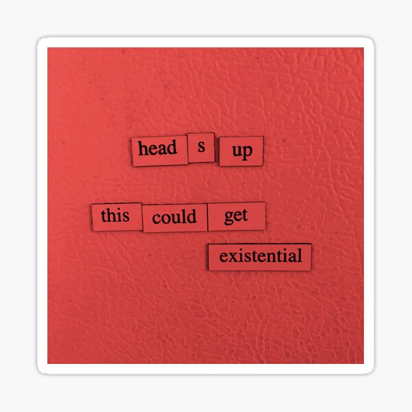 Heads Up Sticker