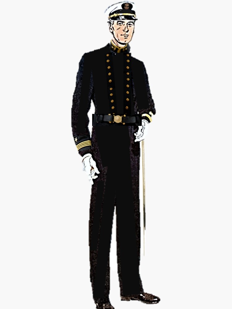 "Navy Midshipman" Sticker by jdanner1999 Redbubble