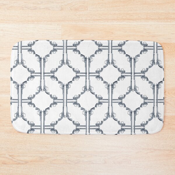 Item preview, Repeating Revolver Pattern/White designed and sold by kimopix.