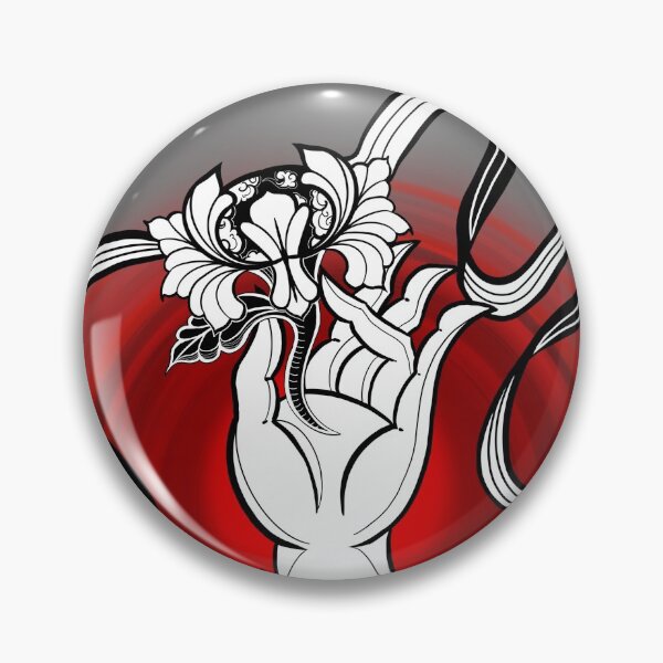 Item preview, Eight Auspicious Symbol - The Lotus designed and sold by Anicatattoos.