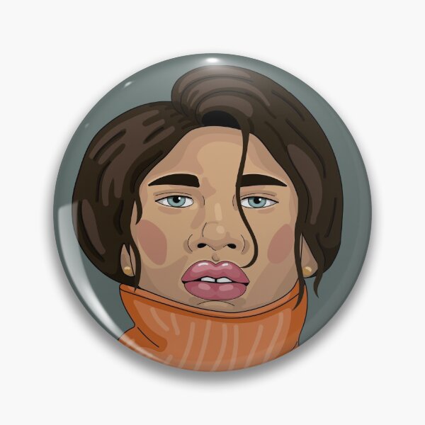 Item preview, Girl with the gold portret designed and sold by nikavdb.