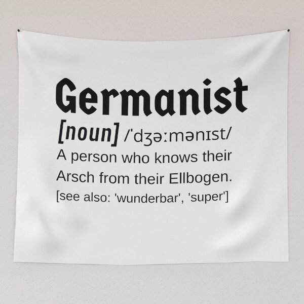 Item preview, Germanist Funny Definition for German Teachers Experts or Students designed and sold by Time4German.
