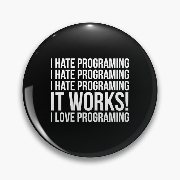 Item preview, I Love Programing designed and sold by evokearo.