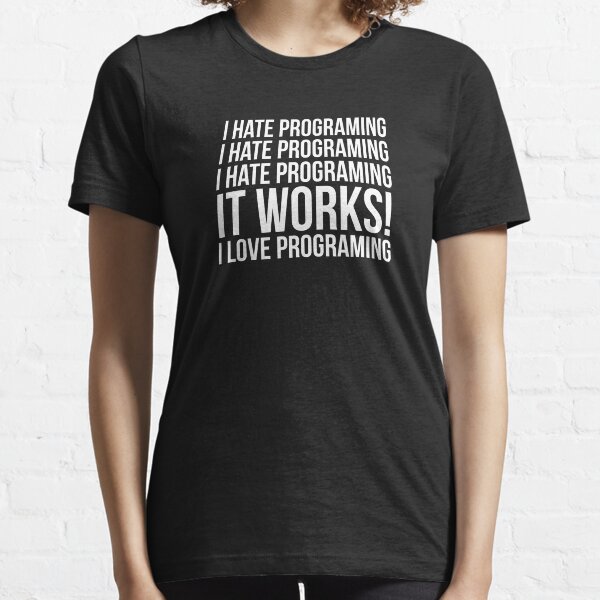 Item preview, I Love Programing designed and sold by evokearo.