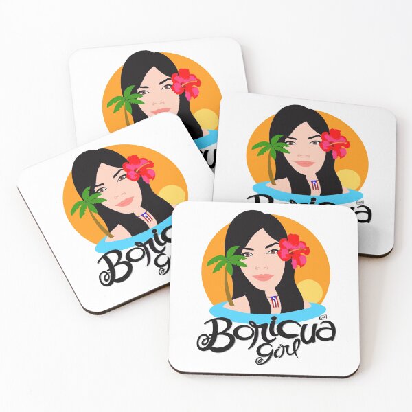 Item preview, Black hair girl designed and sold by Rosita Martinez Art.