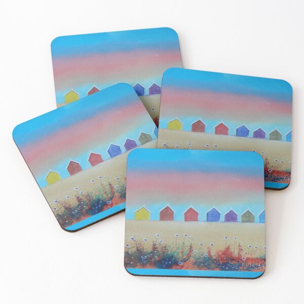 Item preview, Beach Huts designed and sold by FrancesArt.