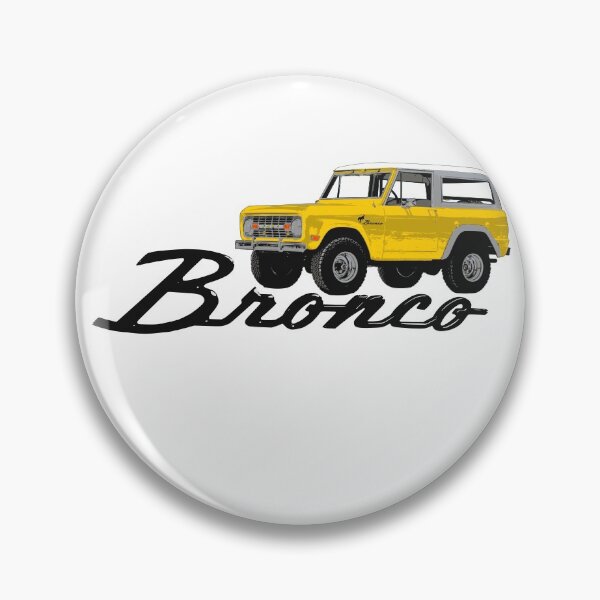 Item preview, Ford Bronco - vintage yellow designed and sold by Groenendijk.