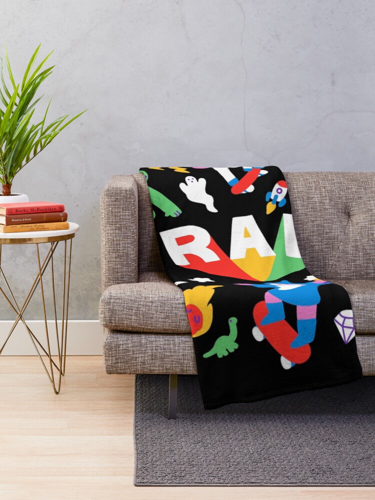 Alternate view of Rad Pals Throw Blanket